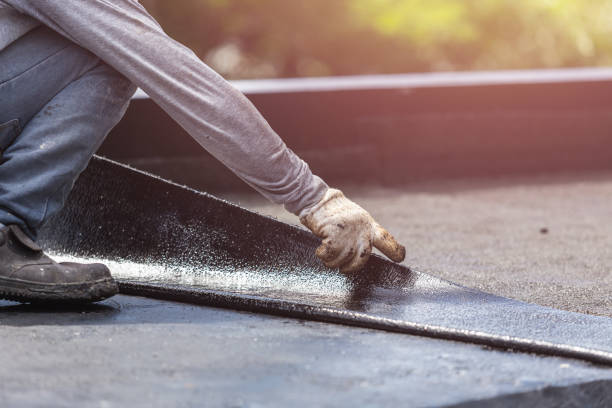 Professional Waterproofing technician working in Batavia, OH